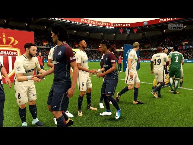 FIFA 18 | PSG vs AS Monaco - Parc des Princes (Full Gameplay)