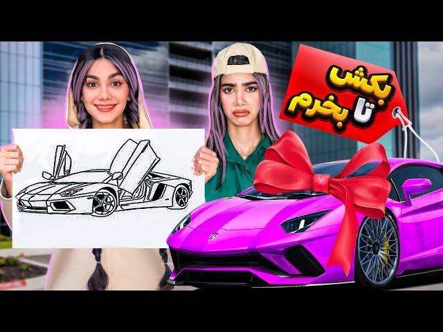 ۲۴ ساعت هرچیزی نقاشی بکشم سحر برام میخره  24 HOURS CHALLENGE