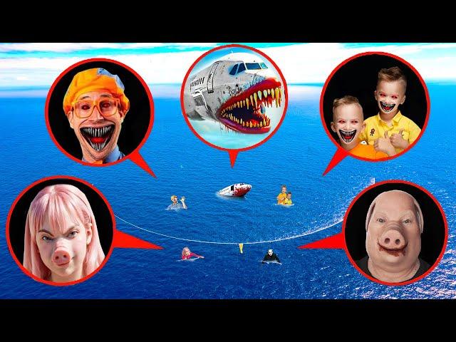 DRONE CATCHES ALL (JOHN PORK, LOLA PORK, BLIPPI, VLAD AND NIKI, GRANDPA PORK and MORE...) Full Movie