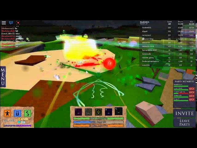 Roblox-Elemental Battleground - Ultimate spam!!