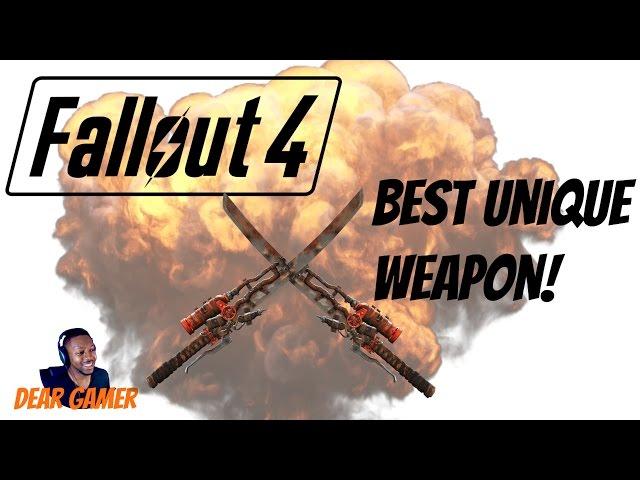 Fallout 4 Shishkebab - The Flaming Sword ► Best Melee Weapons & Location #9