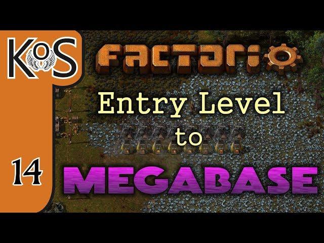 Factorio: Entry Level to Megabase Ep 14:  MAIN LINE & TRAIN SIGNALS EXPLAINED - Tutorial Series