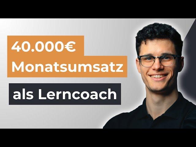 40.000€ Monatsumsatz als Lerncoach! Erfahrungsbericht Luminate GmbH