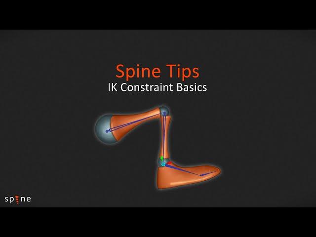 IK Constraint Basics - Spine Tips #5