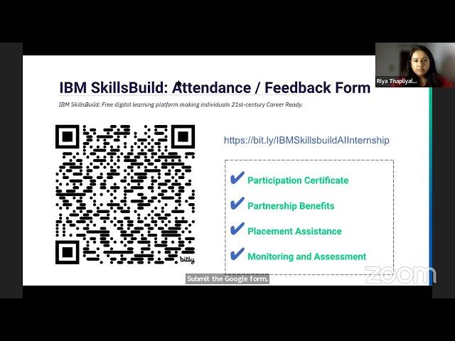 IBM SkillsBuild || AI Internship || Orientation