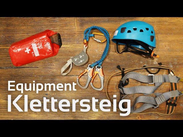 Klettersteig-Ausrüstung: Das richtige Material, Tipps & Tricks für Anfänger