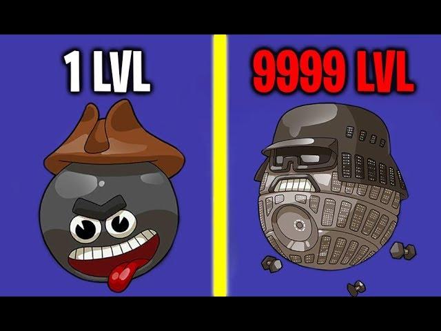 MAX LEVEL FUTURE BOMB EVOLUTION! New Death Star Bomb! Big Bang Evolution Max Level Bomb Evolution!