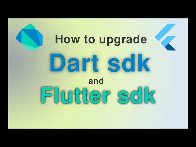 How to upgrade flutter to latest version || flutter update windows || flutter upgrade