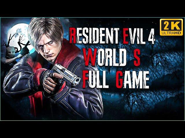 RESIDENT EVIL 4 - WORLD S Pro Difficulty Gameplay Walkthrough FULL GAME (2K 60FPS) No Commentary