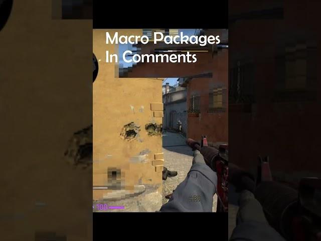 CSGO no recoil macro: sneaky