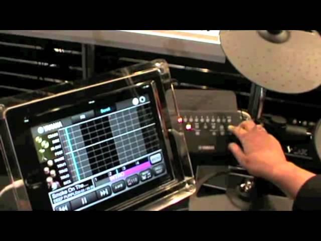 AMAC 2014: Yamaha DTX400 Touch interactive drums & Songbeats app