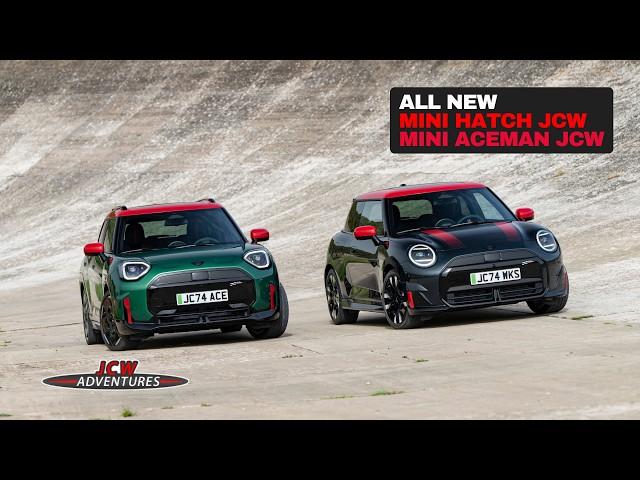 All New Electric MINI Hatch JCW & Aceman JCW