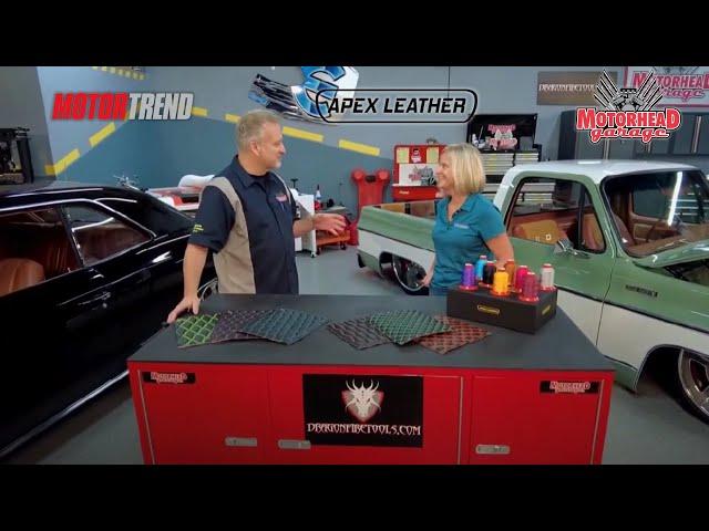 Apex Leather Debuts on Motorhead Garage on the Motortrend Network!