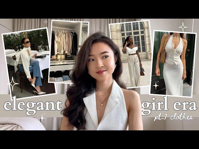 Step into your Elegant Girl Era (pt.1: clothes)  | classy style tips & outfit formulas