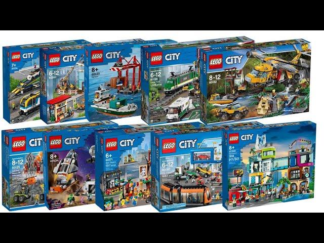 TOP 10 LEGO CITY SETS COMPILATION