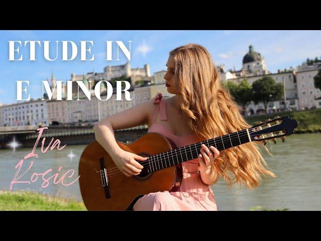 Iva Kosic - Francisco Tárrega: Etude in E Minor