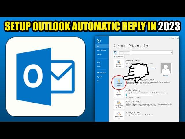 How To Setup Outlook Automatic Reply In 2024