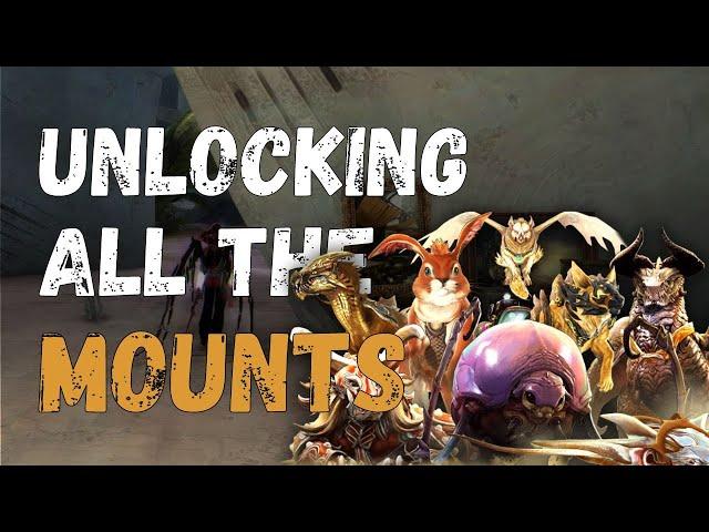 Unlocking All Mounts | A New Player Guide For Guild Wars 2