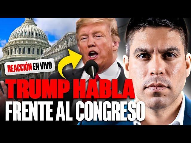 DONALD TRUMP HABLA ANTE EL CONGRESO DE EE.UU: REACCIÓN EN VIVO