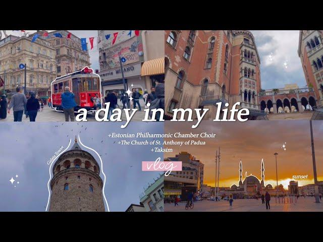 Daily Vlog 3/ Concert day with me, walking on the streets of Istanbul 