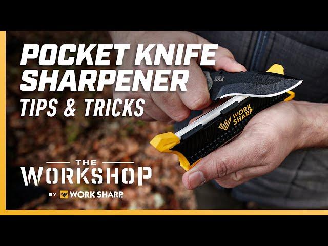 How to use the Work Sharp Pocket Knife Sharpener