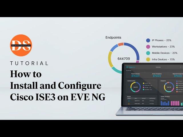 How to Install and Configure Cisco ISE3 on EVE NG: ise3 qemu | ise3 qcow2