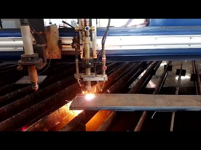 MESSER CNC OXY fuel Manual Cutting step by step program setup.