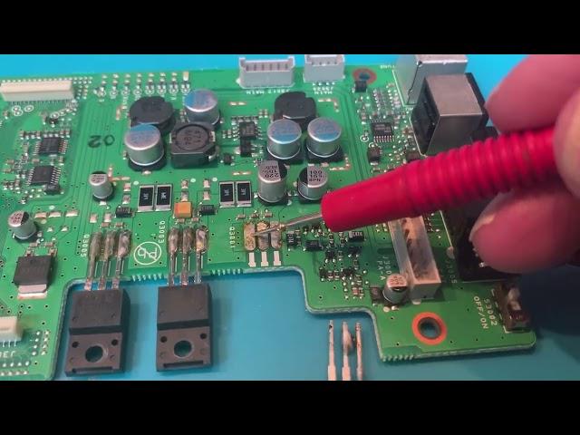 Yaesu FT950 will not power on, this is the procedure to repair this condition.