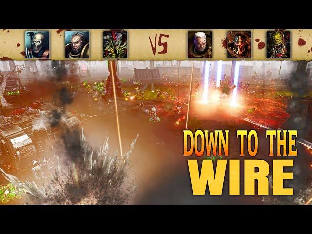 Dawn of War 2 - 3v3 | RainNomad + Neiman + LankyFranky [vs] Pope Vader + Gaius Baltar + Gipoit