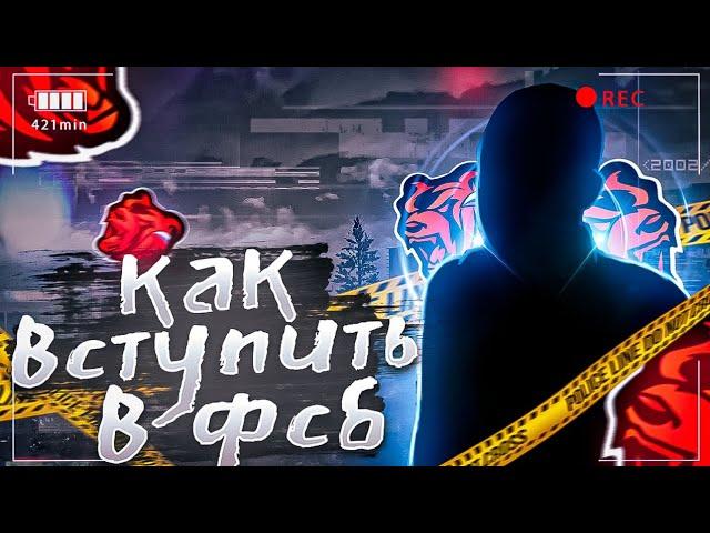 КАК ВСТУПИТЬ В ФСБ?! | Black Russia