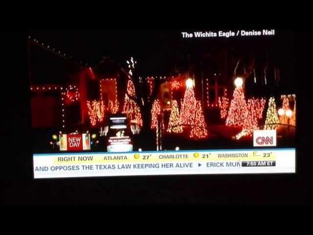 Wichita's Christmas lights featured On CNN