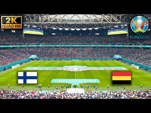  PES 2021 - Finland Vs Belgium  Euro 2020 • Next Gen Realism Mod Gameplay • Saint Petersburg