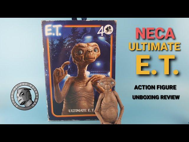 neca ultimate E.T. the extra terrestrial action figure inhand unboxing review