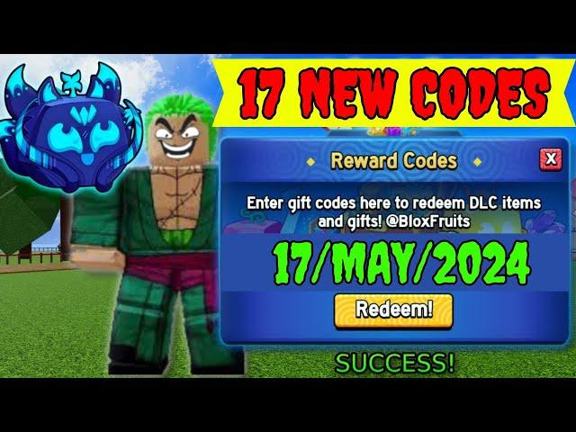 ️17 NEW!REDEEM️BLOX FRUITS ROBLOX CODES 2024 -WORKING CODES FOR BLOX FRUITS