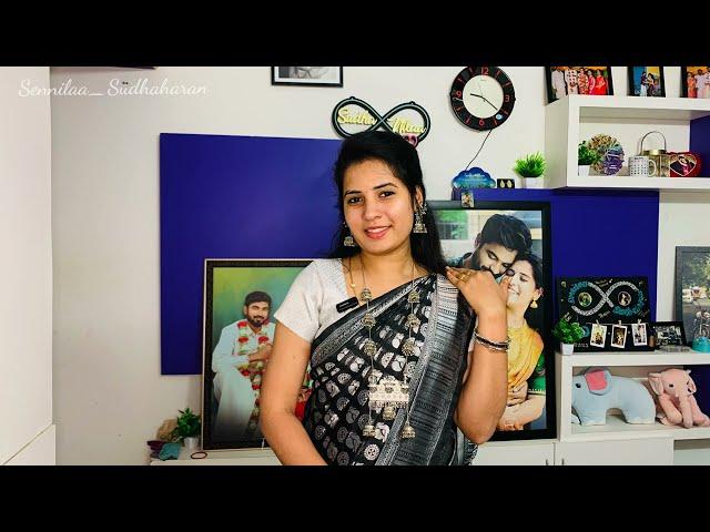 Saree Prepleating | Most Wanted Video | Easy Method | Sennilaa_Sudhaharan