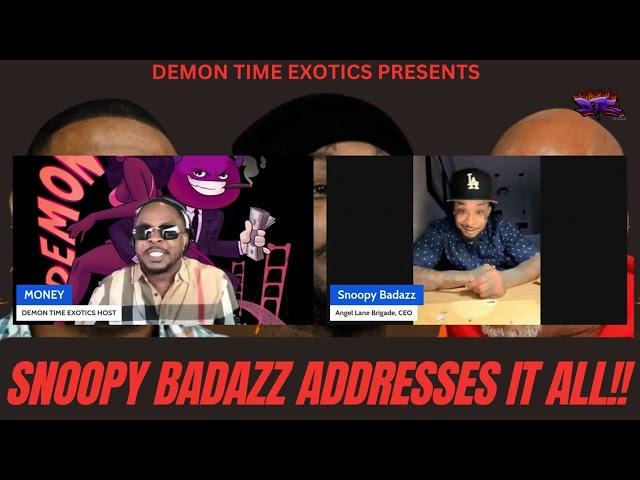 Money  of Demon Time Exotics And Snoopy Badass Expose wack's calls Pt. 1