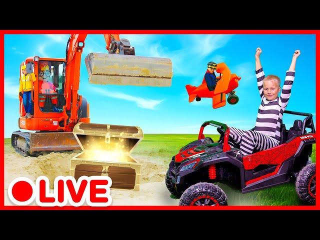 Construction Toys and Vehicles for preschoolers    Unboxing Videos for Kids | Kidibli