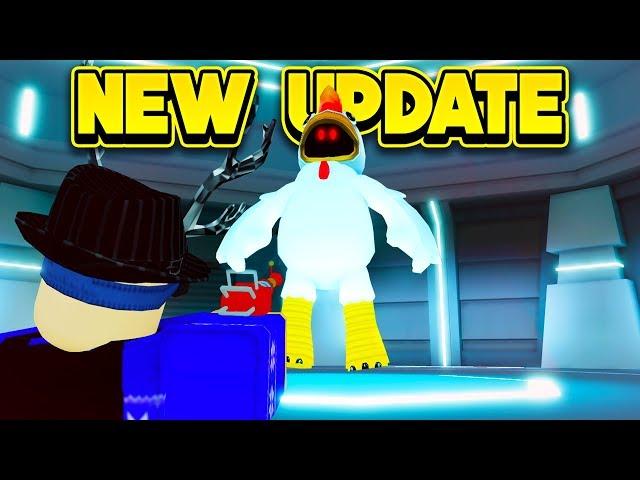 NEW ALIEN CHICKEN BOSS UPDATE! (ROBLOX Mad City)