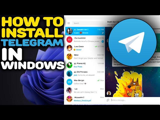 How to install Telegram in Windows 10 (PC and Laptop)