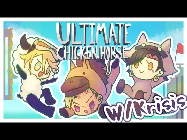 【Ultimate Chicken Horse】Krisis back to the wild【NIJISANJI EN | Vezalius Bandage】