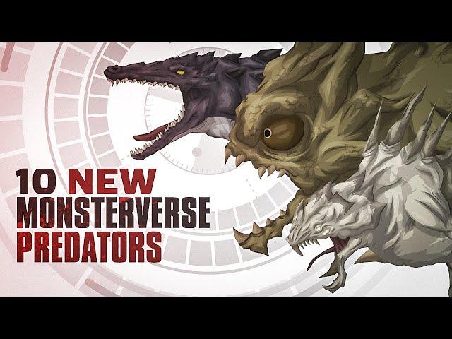 These NEW Monsterverse Predators are CRAZY.. | New SKULL ISLAND Monsters