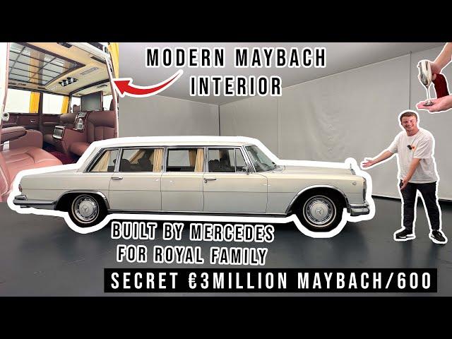 What did Mercedes do to this €3 Million ROYAL Pullman w/ Maybach Interior!