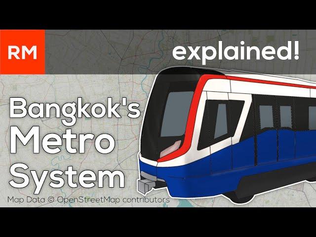 This City has FOUR Rail Systems! | Bangkok's Transit Systems