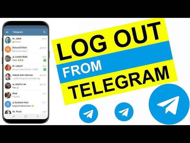 How to Log Out of Your Telegram Account? - Step By Step