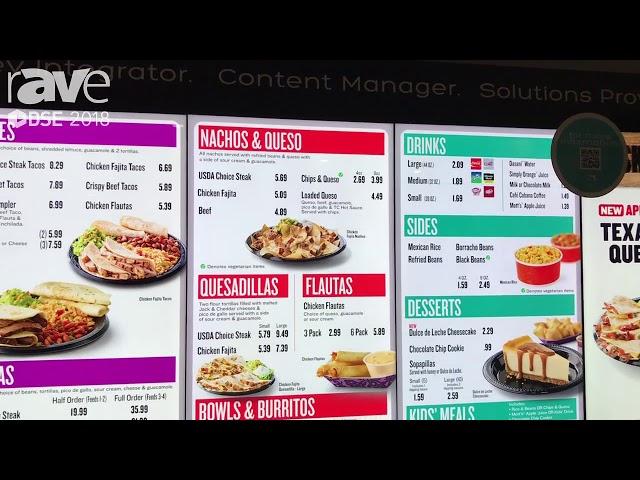 DSE 2018: LSI Industries Displays LG Menu Boards For Digital Signage