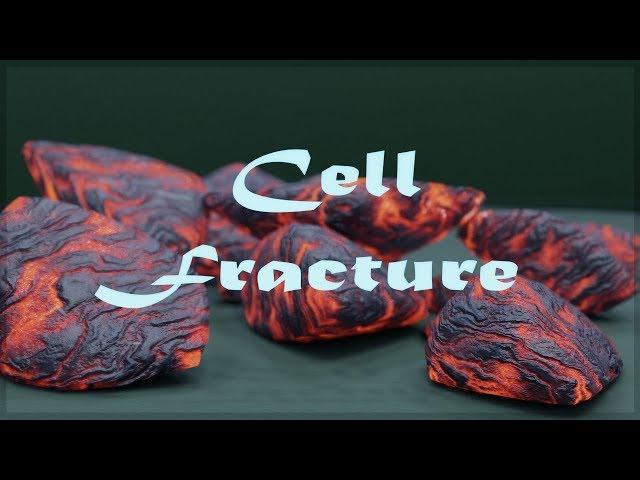 Cell Fracture Addon - Blender 2.8