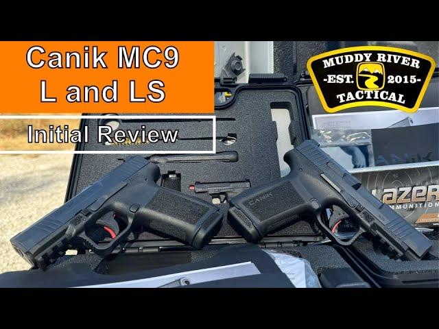 The Brand New Canik MC9 LS & Canik MC9 L Micro 9 Pistols!