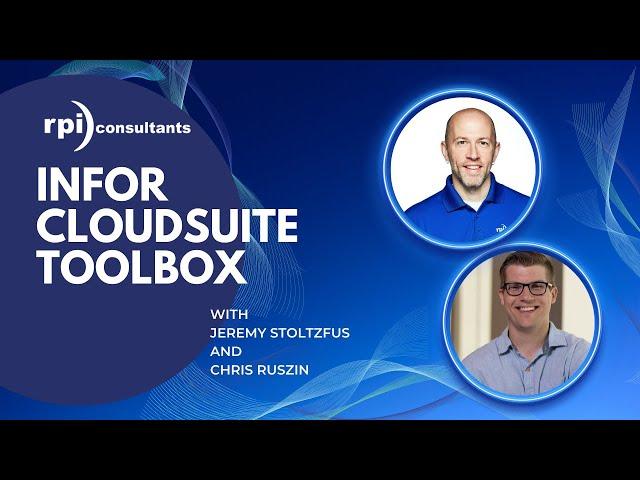 Infor CloudSuite Toolbox