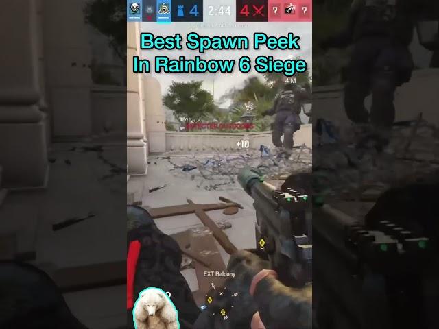 Best Spawn Peek in r6 #r6 #r6siege #rainbowsix