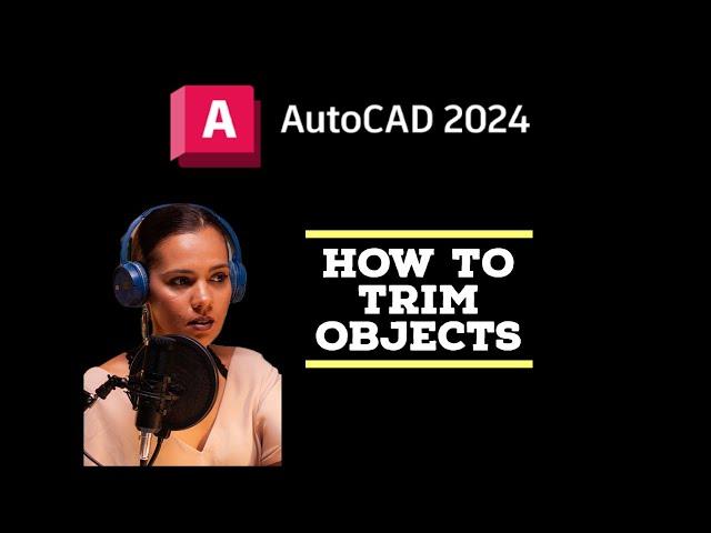 Trim objects in AutoCAD - AutoCAD 2024 Tutorials